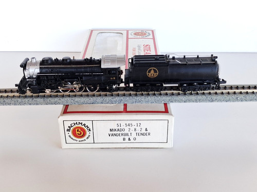 Locomotora vapor mikado 2 - vapor,