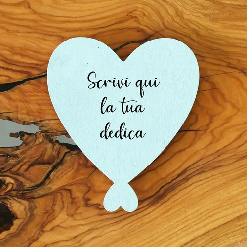 Cuori legno personalizzati - cuori, in