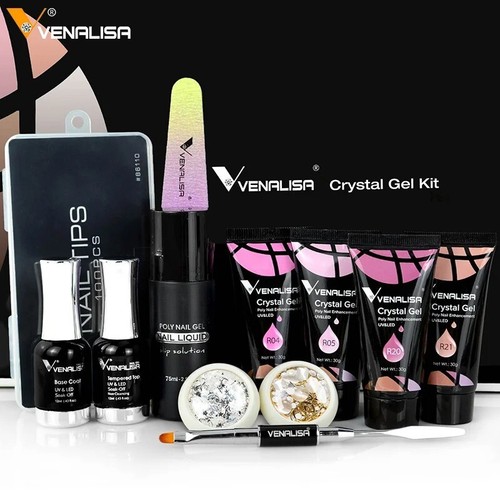 Venalisa crystal gel nail - crystal,