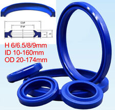 Guarnizione olio antipolvere U-Cup DHS/DH per cilindro idraulico asta pistone jack PU 