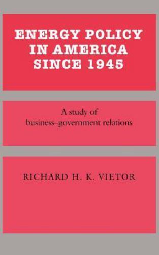 Energy policy america since - policy,