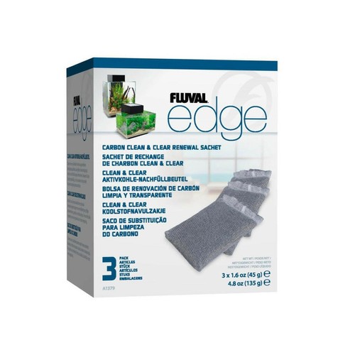 Fluval edge carbon pulito - edge, e