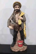 Fisherman 18" Porcelain Statue