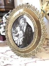 Cornice In Ottone Martellato