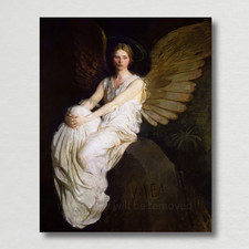 Dipinto Angelo Vintage