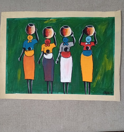 Donna africana quadro - donna,