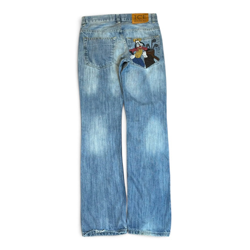 Pantaloni denim blu chiaro