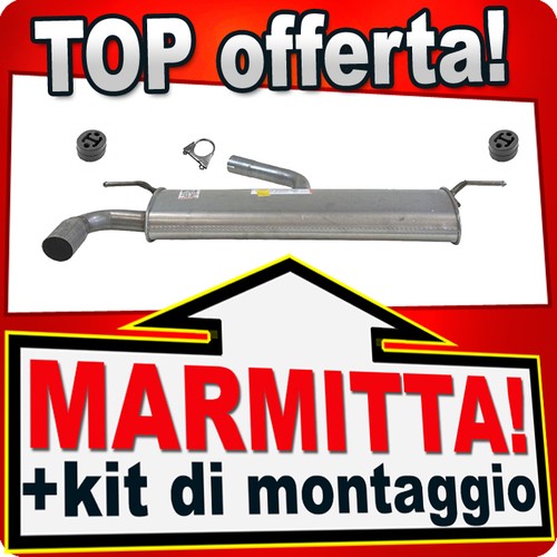 Silenziatore posteriore per - per, vw