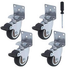 4 Rotelle Mobili con Freno