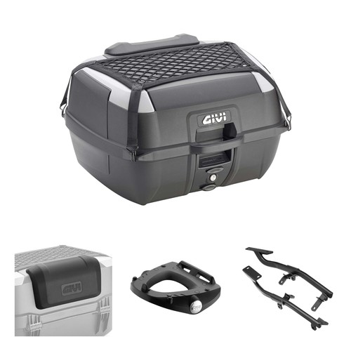 Kit bauletto givi b45 nero - bauletto,