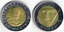 San Marino 500 lire, 1996