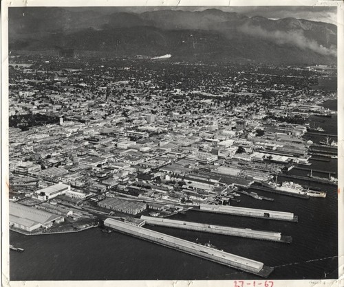 1973 foto stampa aerea - aerea, della