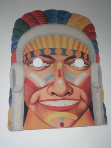 Maschera carnevale vintage - maschera,