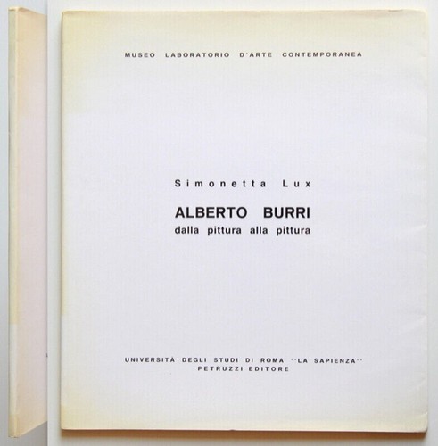 Alberto burri dalla pittura - alberto,