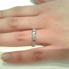 FEDINE IN ORO BIANCO 18 CT 750