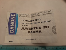 JUVENTUS PARMA BIGLIETTO