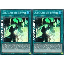 2x ALTA ARTE DEL RITUALE (High Ritual Art) • Super R • MP22 IT162 • 1Ed • YUGIOH