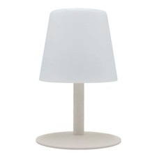 Lampada LED da Tavola Mini Cream Beige 26 cm per Ristorante Bar Pizzeria 