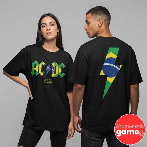 Shirt lati fascia acdc - t-shirt,