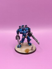 Warhammer 40k Tau T'au Empire XV9 04 tuta da battaglia con pistole a ioni fasi Forgeworld