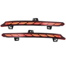 Rear Bumper Fog Brake Steering