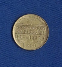 1990 Italian, L.200 Lire Coin