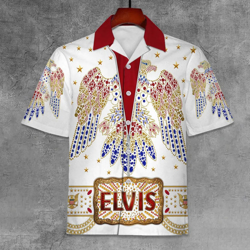 Camicia hawaiana elvis - camicia,