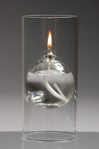 Lampada olio candela - a, olio/candela
