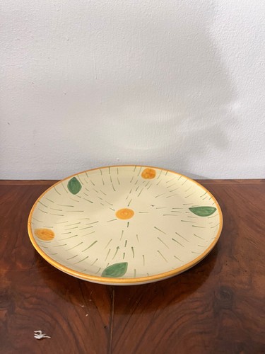 Piatto ceramica giallo - in,