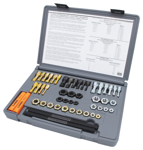 Lang 48pc tap die file - 48pc,