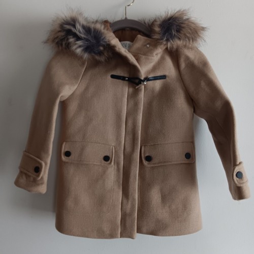 Cappotto zara beige misto lana - cappotto,