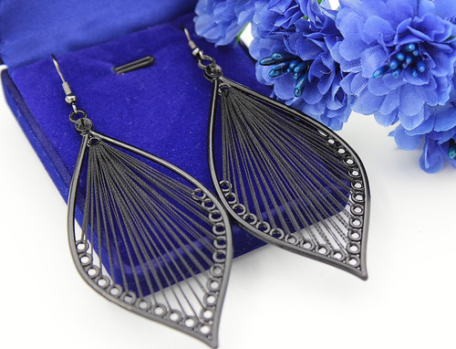 Orecchini donna neri - donna,