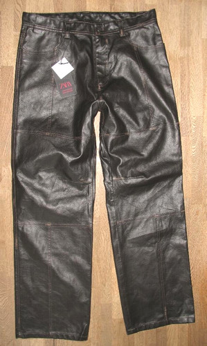 Zara jeans ecopelle - zara, in