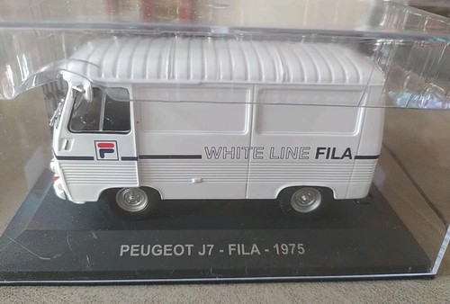 Die cast peugeot - j7, fila