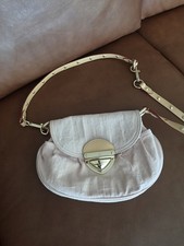  Borsa a tracolla rosa denim