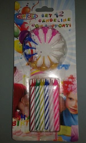 Offerta set candeline - 12,