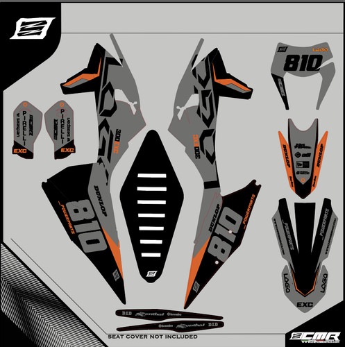 Kit grafiche adesive per ktm - kit,