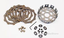 Yamaha YZ 125 H J (1981+1982) Cestino frizione Mitaka con gomme e piastre