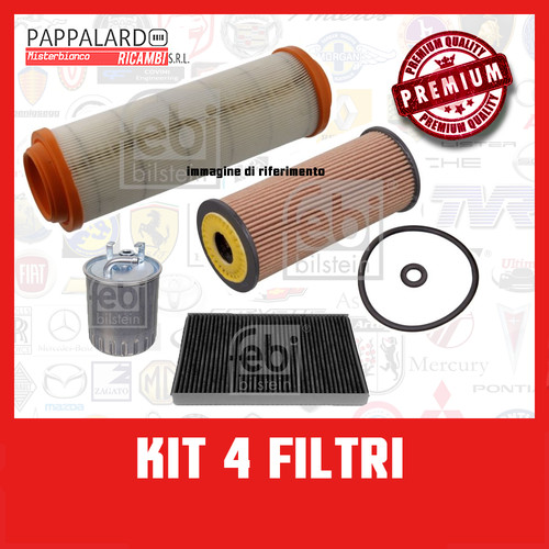 Kit tagliando filtri - 4, per