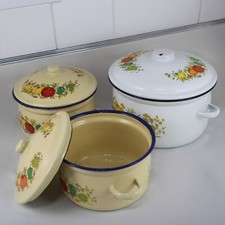 Antico Set Pentole Porcellana