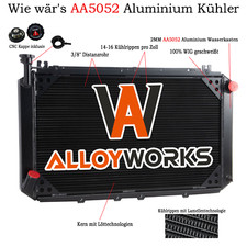 Radiatore 3 file per Nissan