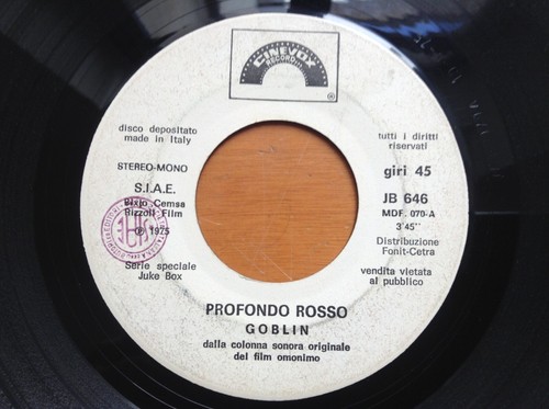 Goblin profondo rosso death - goblin,