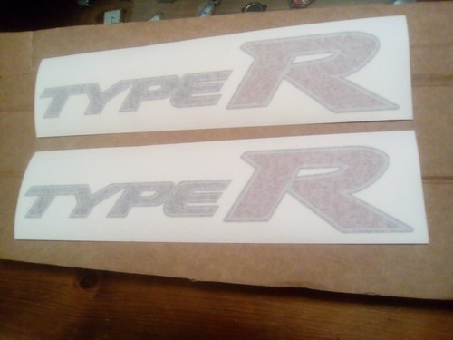 Civic fn2 decals - stickers, type