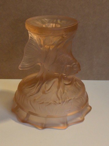 Candelabro pesce angelo vetro