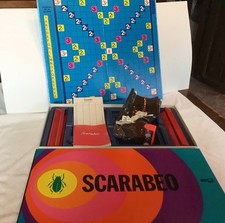Scarabeo, gioco da tavolo, Editrice Giochi, anni 80, completo di tutto