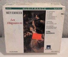Meyerbeer: Les Huguenots CYRIL DIEDERICH Original 1990 Erato 4CDs set New B30