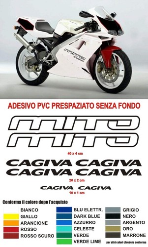 Adesivi cagiva mito - cagiva,