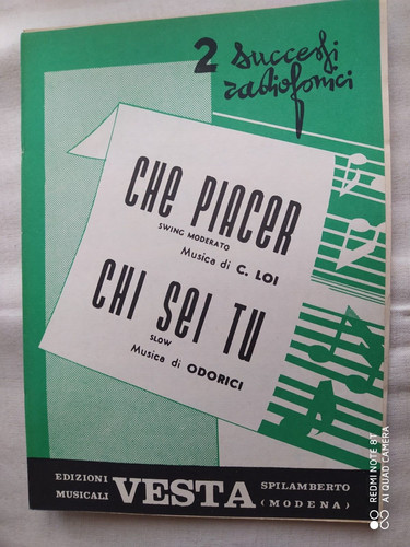 Loi che piacer s - c.,