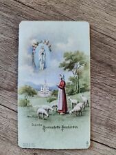 Santa Bernardette Soubirous, Holy Card, FB 175