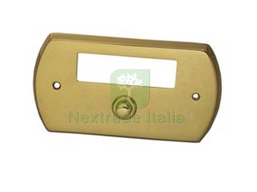 1pz campanello ovale con - 1pz,